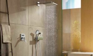 Unterputzamaturen in der Dusche